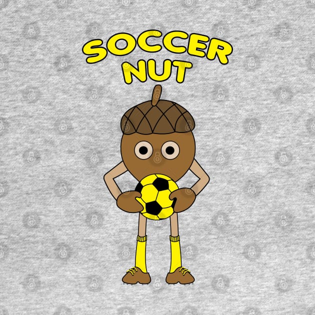 Soccer Nut Text by Barthol Graphics